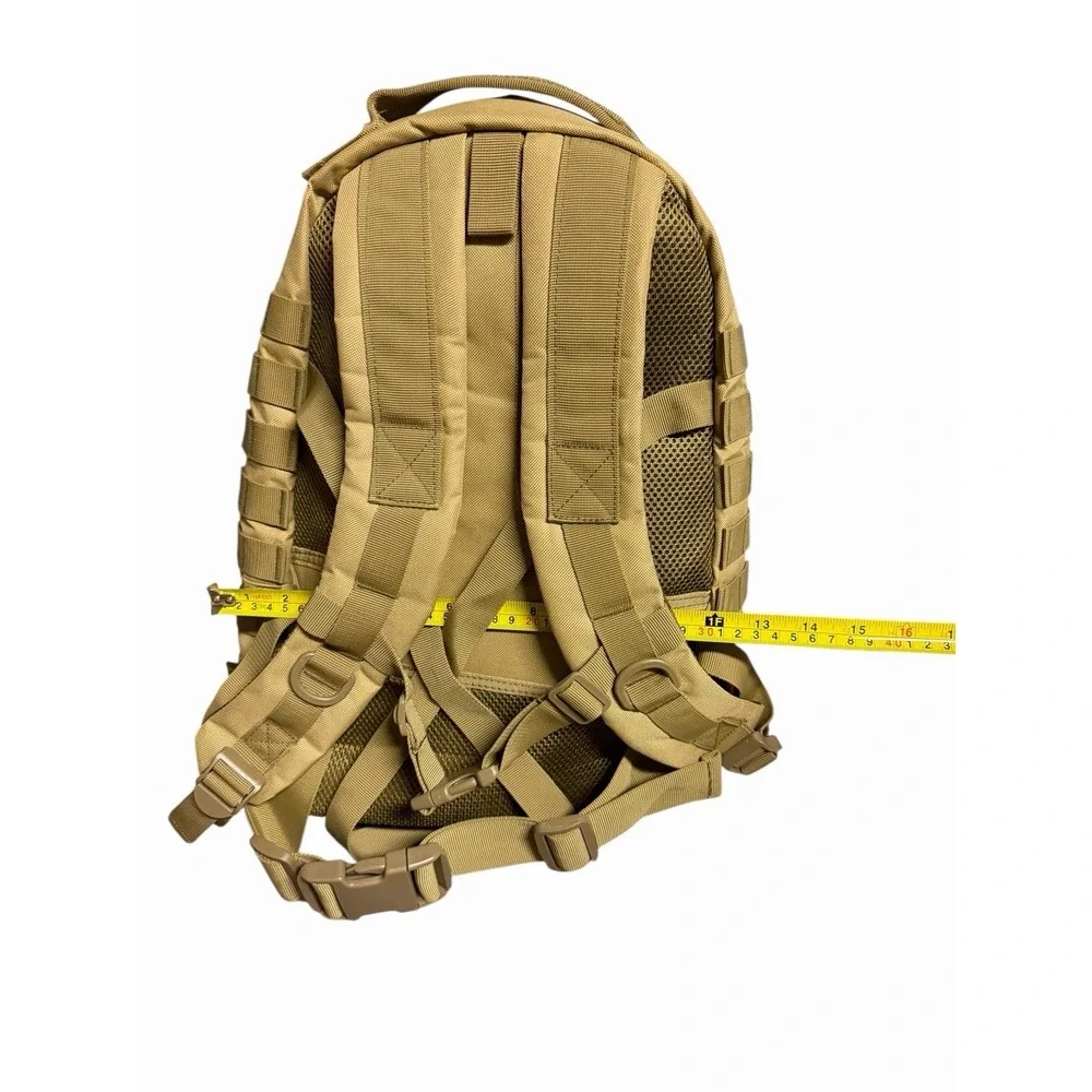 Winchester Tactical Backpack‎ Dooley Enterprises Tan Khaki MOLLE Bag Zip EUC